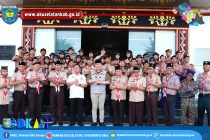 WAKIL BUPATI OKU SELATAN LEPAS 32 PESERTA KONTINGEN KWARCAB GERAKAN PRAMUKA OKU SELATAN DALAM RAIMUNA NASIONAL XII TAHUN 2023