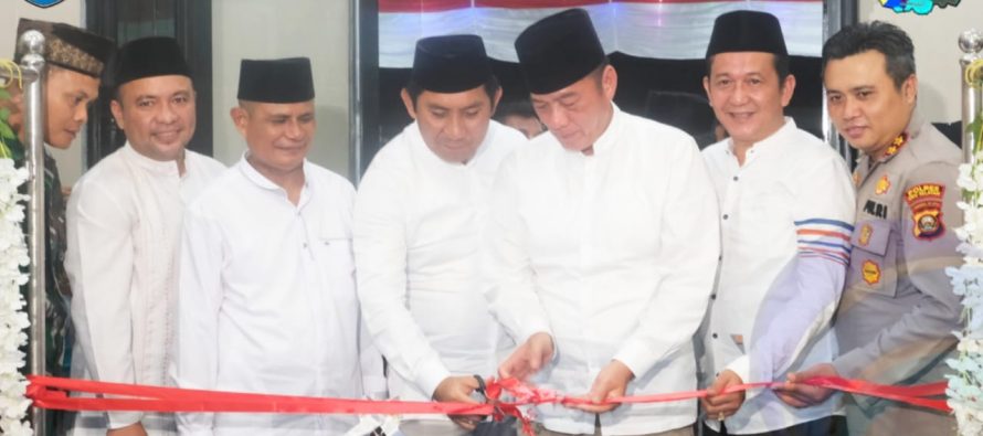 RESMIKAN MASJID AL-MUTAZAM MUARADUA, BUPATI POPO ALI HARAPKAN MASJID DAPAT MEMBAWA KEBAIKAN DAN KEBERKAHAN BAGI MASYARAKAT