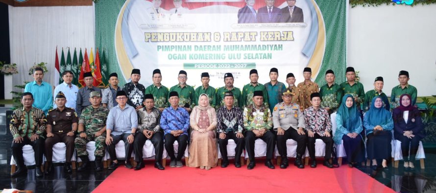 PEMKAB HARAPKAN PD MUHAMMADIYAH OKU SELATAN MAMPU BERIKAN MANFAAT BESAR BAGI UMAT