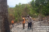 POLRES OKU SELATAN GROUNDCHECK DI DUA TITIK HOTSPOT DI LOKASI BERBEDA, BUPATI KEMBALI HIMBAU MASYARAKAT UNTUK TIDAK MEMBAKAR LAHAN