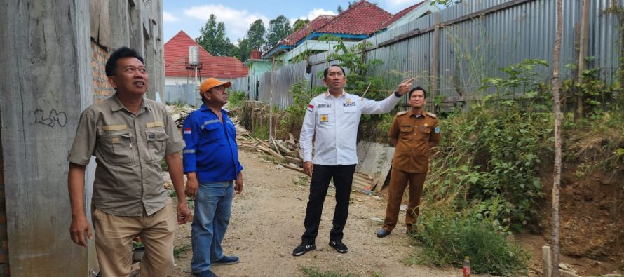 BUPATI OKU SELATAN POPO ALI TINJAU SECARA LANGSUNG PROGRES PEMBANGUNAN GEDUNG RSUD MUARADUA.