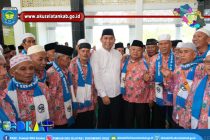 BUPATI OKU SELATAN SAMBUT HANGAT KEPULANGAN JAMA’AH UMRAH KABUPATEN OKU SELATAN TAHUN 2023