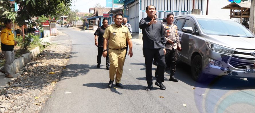 BUPATI POPO ALI TINJAU PEMBANGUNAN JALAN DI KECAMATAN BUAY PEMACA