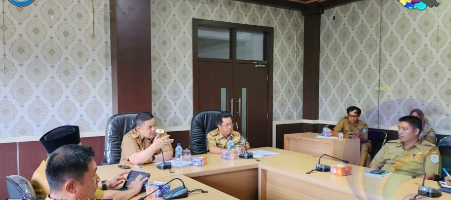 SUKSESKAN ROADSHOW TPAKD DI PEMKAB OKU SELATAN TAHUN 2023, ASISTEN II PIMPIN RAPAT PEMANTAPAN