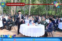 WAKIL BUPATI OKU SELATAN HADIRI RANGKAIAN UPACARA HUT TNI KE 78 TAHUN 2023 DI PUSLATPUR KODIKLAT MARTAPURA – OKU TIMUR