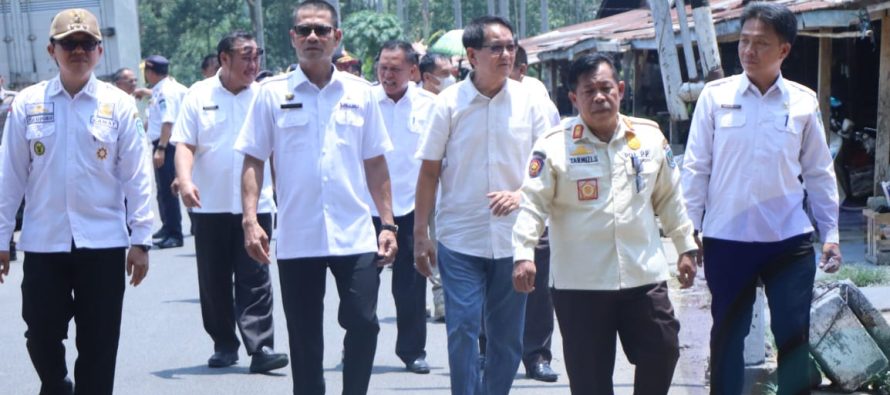 CIPTAKAN PASAR YANG BERSIH, TERTIB DAN AMAN, PEMKAB OKU SELATAN GELAR RAPAT PENERTIBAN PEDAGANG PASAR SAKA SELABUNG