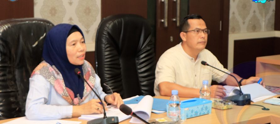 PEMKAB OKU SELATAN GELAR RAPAT EVALUASI RANCANGAN PERDA TENTANG PAJAK DAERAH DAN RETRIBUSI DAERAH OKU SELATAN.