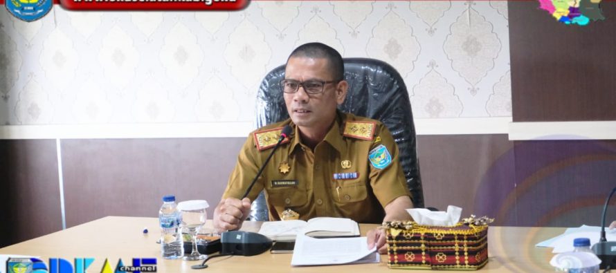 SEKRETARIS DAERAH PIMPIN RAPAT PEMBAHASAN HASIL SELEKSI ADMINISTRASI PASCA SANGGAH PELAMAR PPPK JABATAN FUNGSIONAL TAHUN 2023