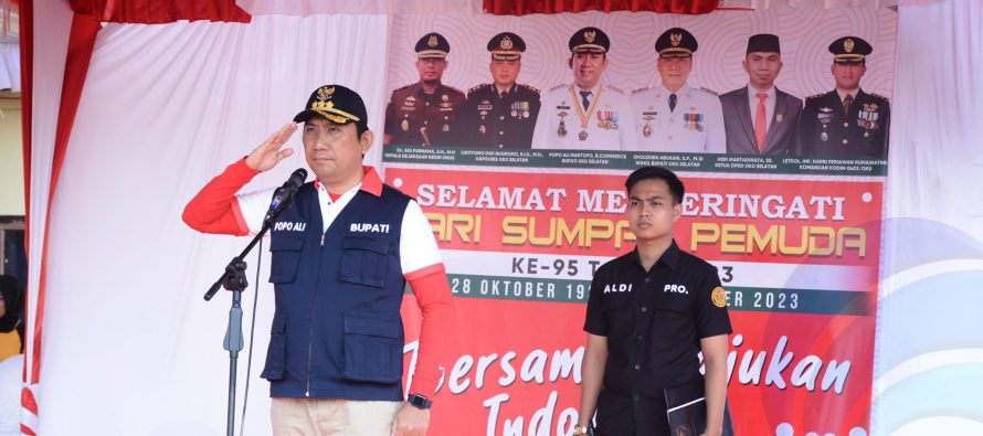 UPACARA BENDERA HINGGA PENANAMAN BIBIT POHON, KABUPATEN OKU SELATAN GELAR RANGKAIAN PERINGATAN HARI SUMPAH PEMUDA KE 95 TAHUN 2023
