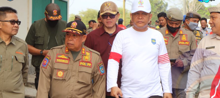 PENERTIBAN PEDAGANG DI BADAN JALAN, ASISTEN I SIDAK PASAR KOPERASI SAKA SELABUNG MUARADUA