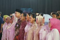 BUNDA PAUD KABUPATEN OKU SELATAN, HADIRI PUNCAK APRESIASI BUNDA PAUD TINGKAT NASIONAL TAHUN 2023.
