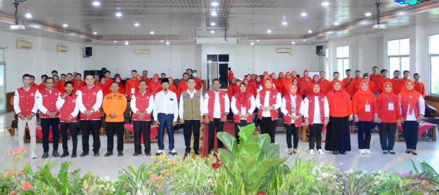 TANGGAP DARURAT BENCANA, PMI OKU SELATAN GELAR PELATIHAN PENANGGULANGAN BENCANA DI LINGKUNGAN PEMKAB OKU SELATAN TAHUN 2023