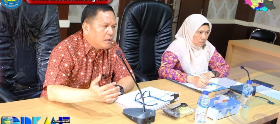 RAPAT KOORDINASI PERDA TENTANG PAJAK DAERAH DAN RETRIBUSI DAERAH.