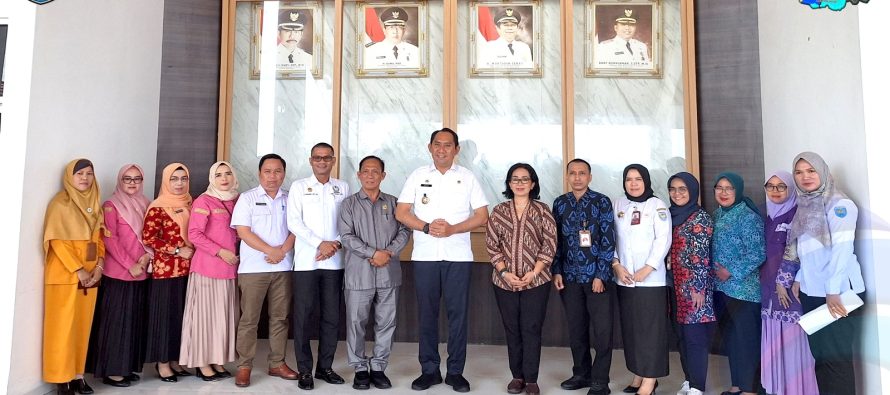 VERIFIKASI LAPANGAN EVALUASI PUG TAHUN 2023, BUPATI HARAPKAN TIM MENGEJAR TARGET RAIH PENGHARGAAN APE