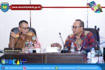 SEKDA PIMPIM RAPAT KOORDINASI TEMATIK SEKTOR PERTANAHAN BERSAMA TIM SATGAS WILAYAH II KPK RI