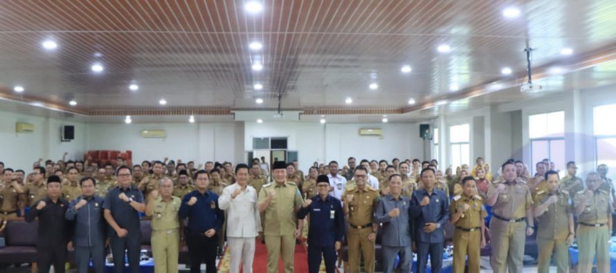 PEMKAB OKU SELATAN GELAR SOSIALISASI ANTI KORUPSI, WABUP BERSAMA AJAK PERANGI KORUPSI