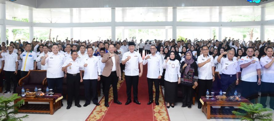 RANGKAIAN KEGIATAN PERINGATAN HUT KORPRI, PEMKAB OKU SELATAN GELAR WORKSHOP KORPRI TAHUN 2023 “ERA DIGITAL, ANGGOTA KORPRI INOVATIF DAN BERAKHLAK”