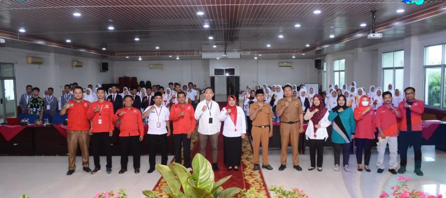 PMI KABUPATEN OKU SELATAN GELAR SOSIALISASI KESEHATAN DENGAN TEMA ” REMAJA BERKARAKTER PEDULI KANKER” TAHUN 2023.