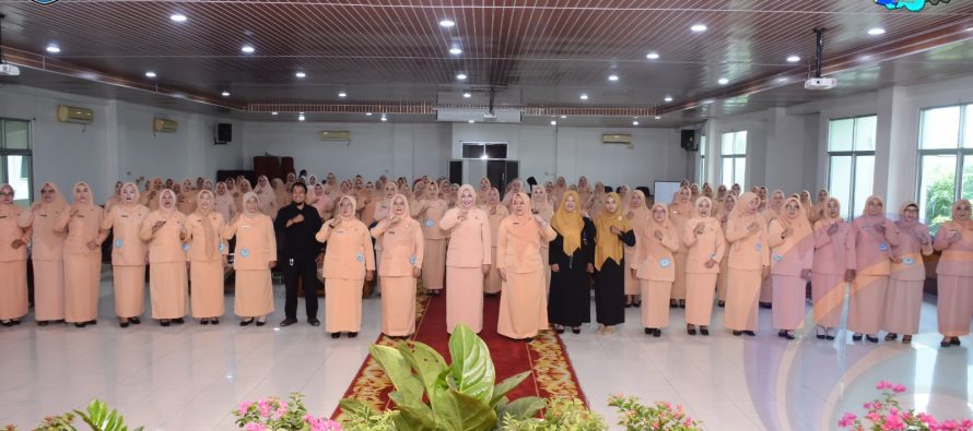 DWP KABUPATEN OKU SELATAN GELAR LOMBA PUBLIK SPEAKING DALAM RANGKA PERINGATAN HUT DWP KE-24 DAN PERINGATAN HARI IBU KE-95 TAHUN 2023.