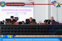 WAKIL BUPATI OKU SELATAN HADIRI RAPAT PARIPURNA DALAM AGENDA LAPORAN RESES PERTAMA ANGGOTA DPRD KABUPATEN OKU SELATAN DARI MASING-MASING DAERAH PEMILIHAN