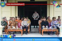 KAPOLRES OKU SELATAN PIMPIN APEL GELAR PASUKAN OPRASI LILIN 2023 PENGAMANAN NATAL DAN TAHUN BARU 2024.