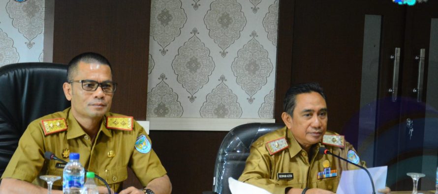 SEKDA OKU SELATAN PIMPIN RAKOR PENETAPAN KEWENANGAN PAJAK DAN RETRIBUSI DAERAH KEPADA OPD DI LINGKUNGAN KABUPATEN OKU SELATAN TAHUN 2024