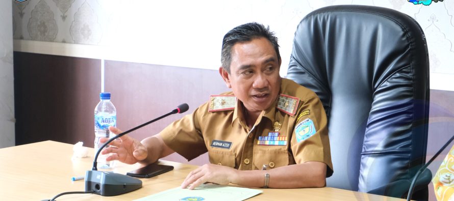 ASISTEN III PIMPIN RAKOR BERSAMA PT TASPEN DAN BANK MANTAP BATURAJA.