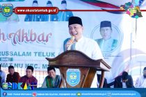 WAKIL BUPATI OKU SELATAN HADIRI TABLIQH AKBAR DAN PENGUKUHAN KEPENGURUSAN ANAK CABANG MUSLIMAT NU PRIODE 2024-2029 DI KECAMATAN MEKAKAU ILIR.