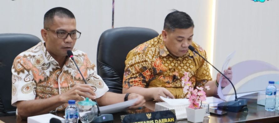 UPAYA KENDALIKAN INFLASI DAERAH, PEMKAB OKU SELATAN GELAR PASAR MURAH.