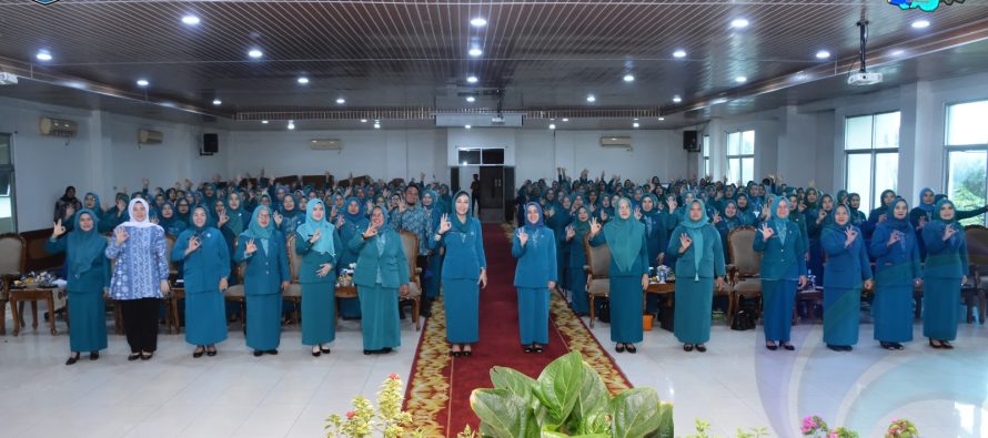 TP PKK KABUPATEN OKU SELATAN GELAR RAKON PROGRAM KERJA TAHUN 2024.