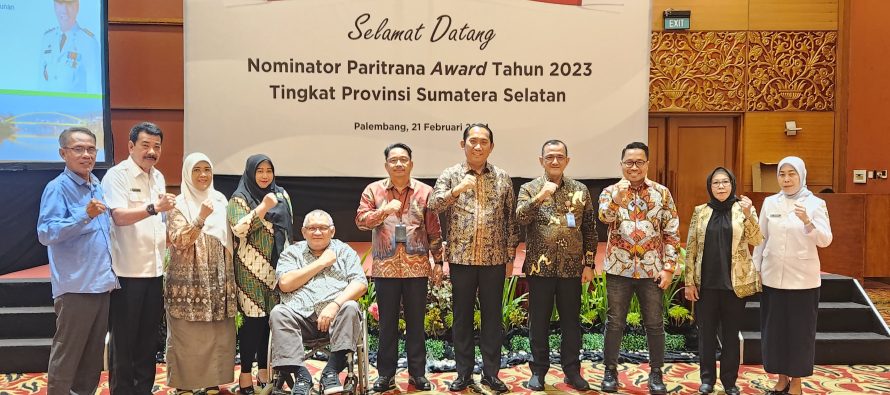 PEMKAB OKU SELATAN MASUK TIGA BESAR NOMINATOR PARITRANA AWARD 2023