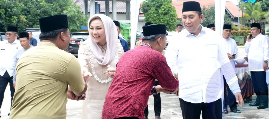 SAMBUT BULAN SUCI RAMADHAN 1445 HIJRIAH BUPATI OKU SELATAN GELAR DOA BERSAMA