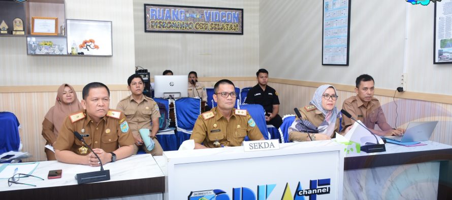 BKPSDM OKU SELATAN IKUTI RAPAT PEMBAHASAN PELAKSANAAN SELEKSI TERBUKA JABATAN PIMPINAN TINGGI PRATAMA (JPTP) DI PEMKAB OKU SELATAN.