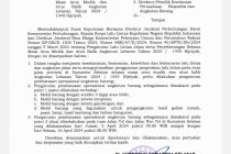 Kami informasikan kepada Seluruh masyarakat Kabupaten OKU Selatan berdasarkan Surat Keputusan Bersama (SKB) Kementerian Perhubungan, Korlantas Polri, dan Kementerian PUPR menerbitkan Surat Keputusan Bersama