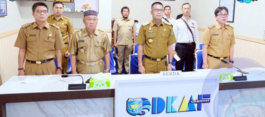 HADAPI HKBN JELANG HARI RAYA IDUL FITRI 2024, PEMKAB OKU SELATAN IKUTI RAKOR APEL SIAGA PENGAMANAN PASOKAN DAN HARGA PANGAN SECARA DARING BERSAMA BADAN PANGAN NASIONAL