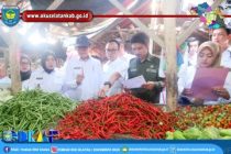 PEMERINTAH KABUPATEN OKU SELATAN MELALUI BIDANG PEREKONOMIAN DAN SDA, PANTAU HARGA DAN KETERSEDIAAN BAHAN POKOK JELANG HARI RAYA IDUL FITRI 1445 H.