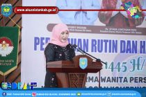 DWP UNIT DINAS KOMINFO OKU SELATAN IKUTI PERTEMUAN RUTIN DAN HALAL BIHALAL IDUL FITRI 1445 HIJRIAH DWP KABUPATEN OKU SELATAN