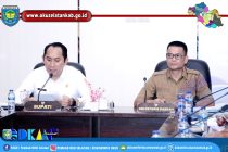 BUPATI OKU SELATAN HADIRI RAPAT EVALUASI KINERJA PDAM TIRTA SAKA SELABUNG