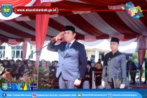 PEMKAB OKU SELATAN GELAR UPACARA BENDERA PERINGATAN HARI PENDIDIKAN NASIONAL TAHUN 2024.