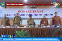 PEMKAB OKU SELATAN DAN BANK SUMSEL BABEL CABANG MUARADUA JALIN KERJASAMA KARTU KREDIT PEMERINTAH DAERAH.