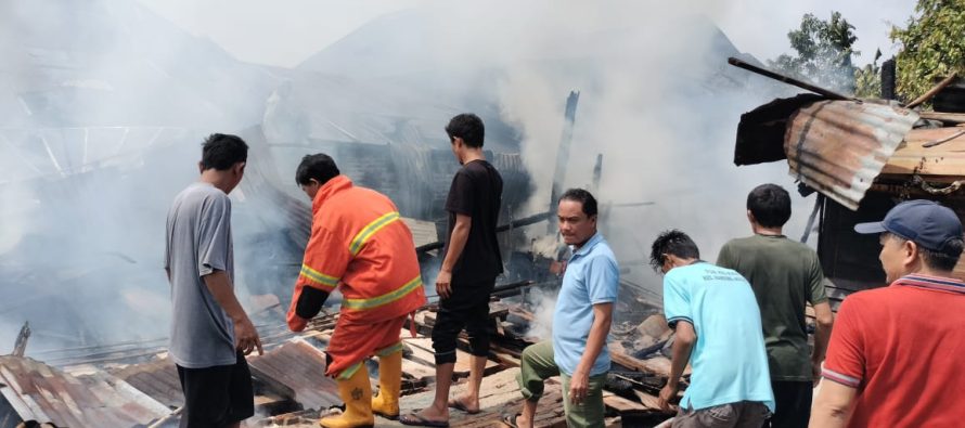 Telah terjadi musibah Kebakaran di Kelurahan Bandar Agung Kecamatan Banding Agung pada Pukul 11.10 Wib.