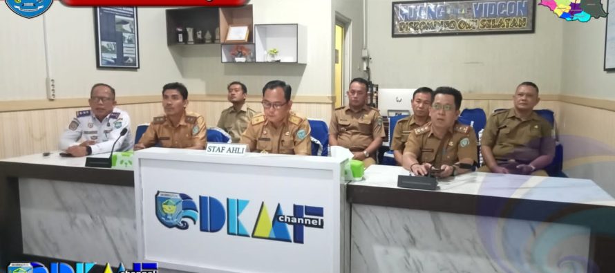 PEMKAB OKU SELATAN IKUTI PENGENDALIAN INFLASI DAERAH TAHUN 2024 BERSAMA KEMENDAGRI SECARA VIRTUAL