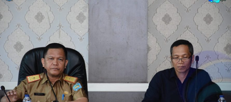 ASISTEN I PIMPIN RAPAT KOORDINASI PROGRAM BPJS KETENAGAKERJAAN KABUPATEN OKU SELATAN TAHUN 2024.