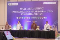 PEMKAB OKU SELATAN HADIRI RAKOR HLM TPID SE- SUMATERA SELATAN TAHUN 2024