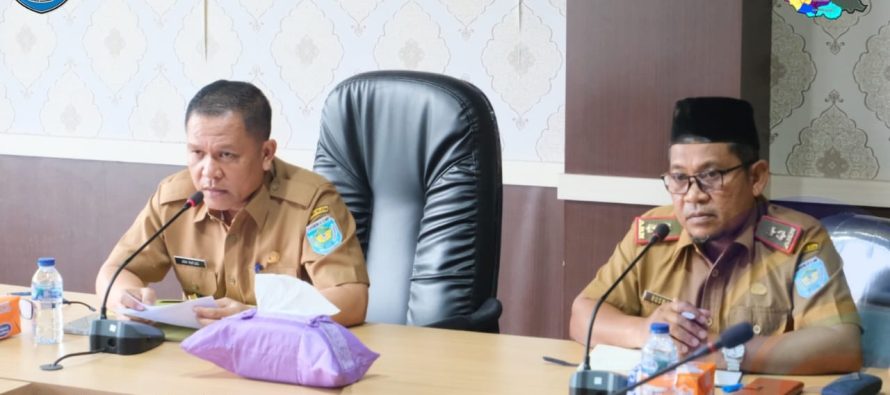 PEMKAB OKU SELATAN, GELAR RAPAT PERSIAPAN SHOLAT IDUL ADHA 1445 H/ 2024 M.