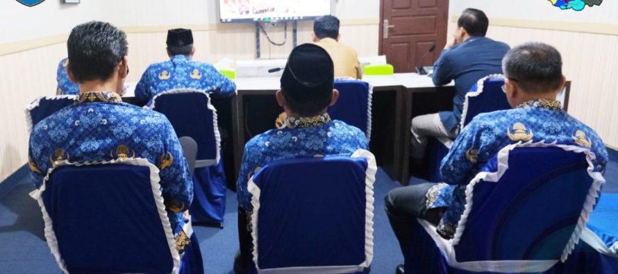 PEMKAB OKU SELATAN IKUTI RAKOR PENGENDALIAN INFLASI DAERAH TAHUN 2024 DAN PENANGGULANGAN KLB POLIO SECARA VIRTUAL BERSAMA KEMENDAGRI