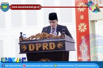 WAKIL BUPATI OKU SELATAN H. SHOLEHIEN HADIRI RAPAT PARIPURNA DPRD KABUPATEN OKU SELATAN.