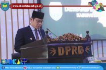 WAKIL BUPATI H SHOLEHIEN ABUASIR SAMPAIKAN TANGGAPAN TERHADAP PANDANGAN FRAKSI DPRD OKU SELATAN