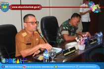 SEKDA PIMPIN RAPAT PEMANTAPAN DALAM RANGKA KEGIATAN HUT KOREM 044/GAPO KE-43 TAHUN 2024