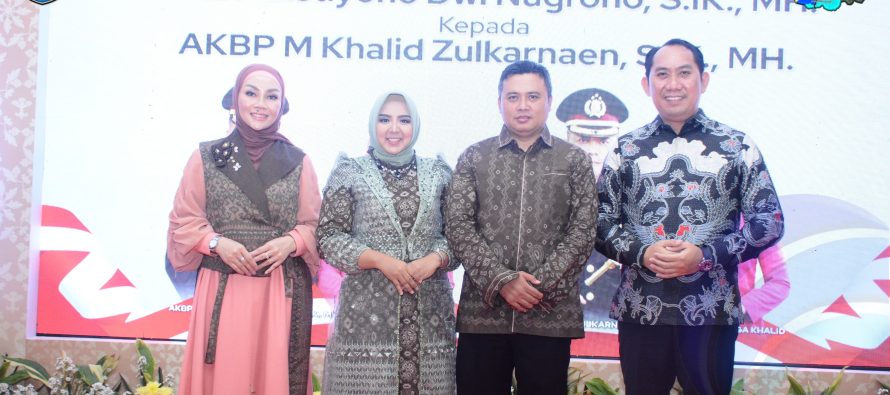PISAH SAMBUT KAPOLRES OKU SELATAN DIWARNAI SUASANA PENUH KEAKRABAN